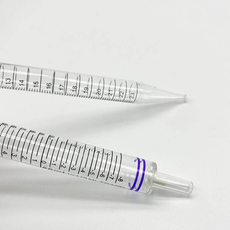 Pipette sérologique stérile de transfert de liquide à usage de laboratoire de 2 ml