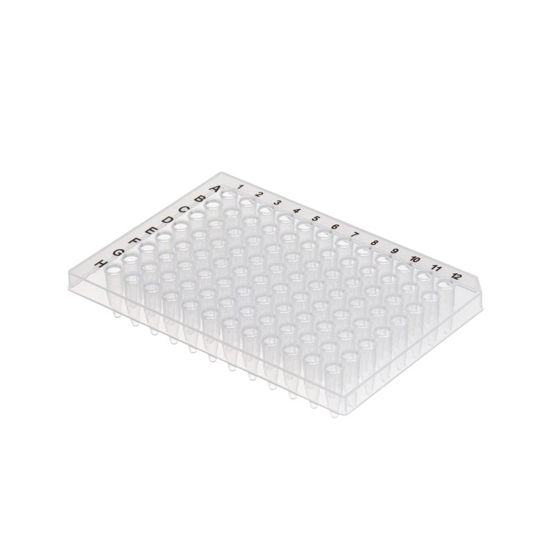 Plaque PCR semi-jupée Joint de plaque PCR 0,1 ml
