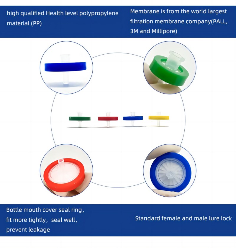 sterile syringe filter