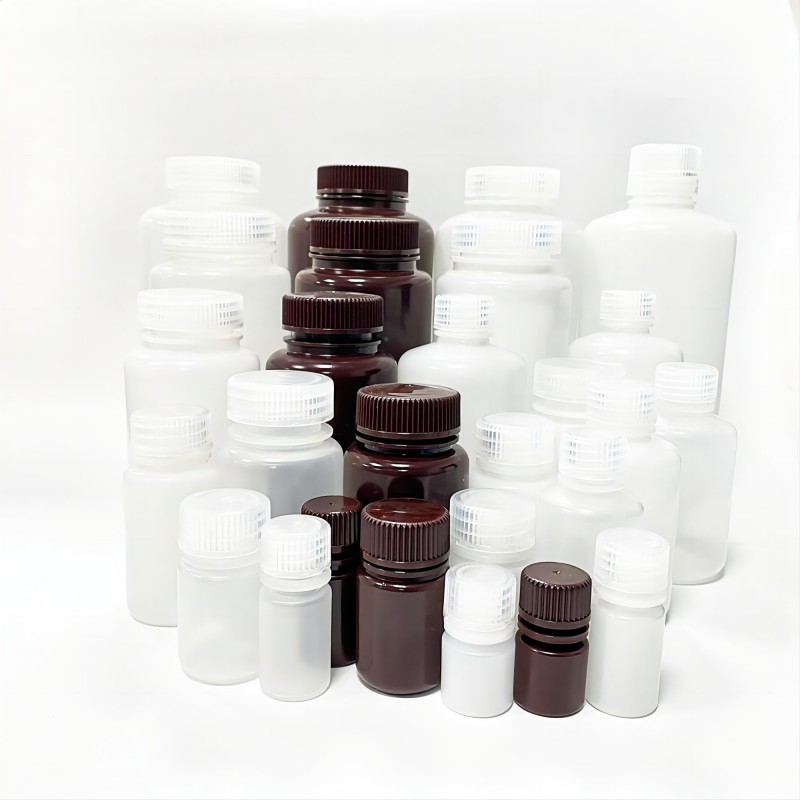 plastic hdpe pp reagent bottle